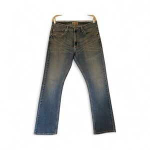 Wrangler 20X Men’s Light Wash Bootcut Blue Jeans 34x34